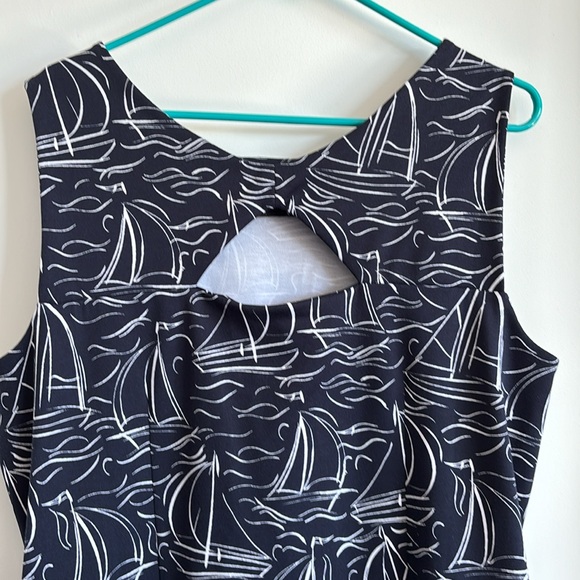 Talbots Nautical Dress - Picture 4 of 4